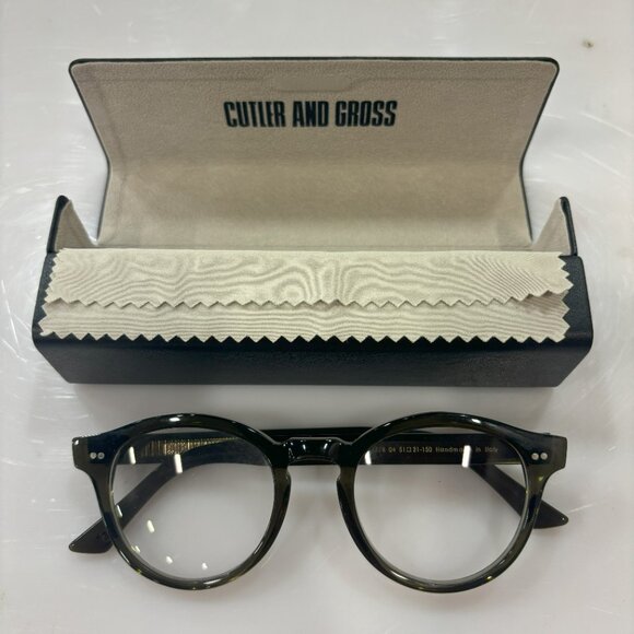 Cutler & Gross - Black Glasses Frames - Picture 2 of 2